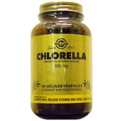 Solgar Chlorella 100 Gelules Vegetales