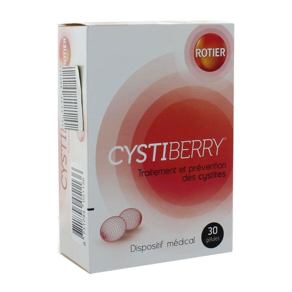 Cystiberry Traitement Et Prevention Des Cystites 30 Gelules