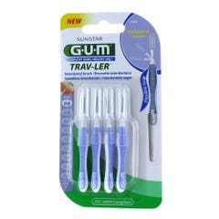 Gum Trav-ler Brossettes Interdentaires 0.6mm x4