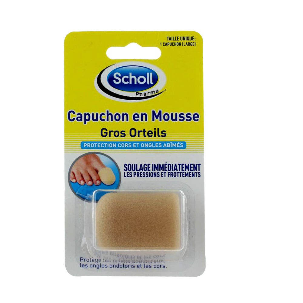 Scholl Capuchon En Mousse Gros Orteils