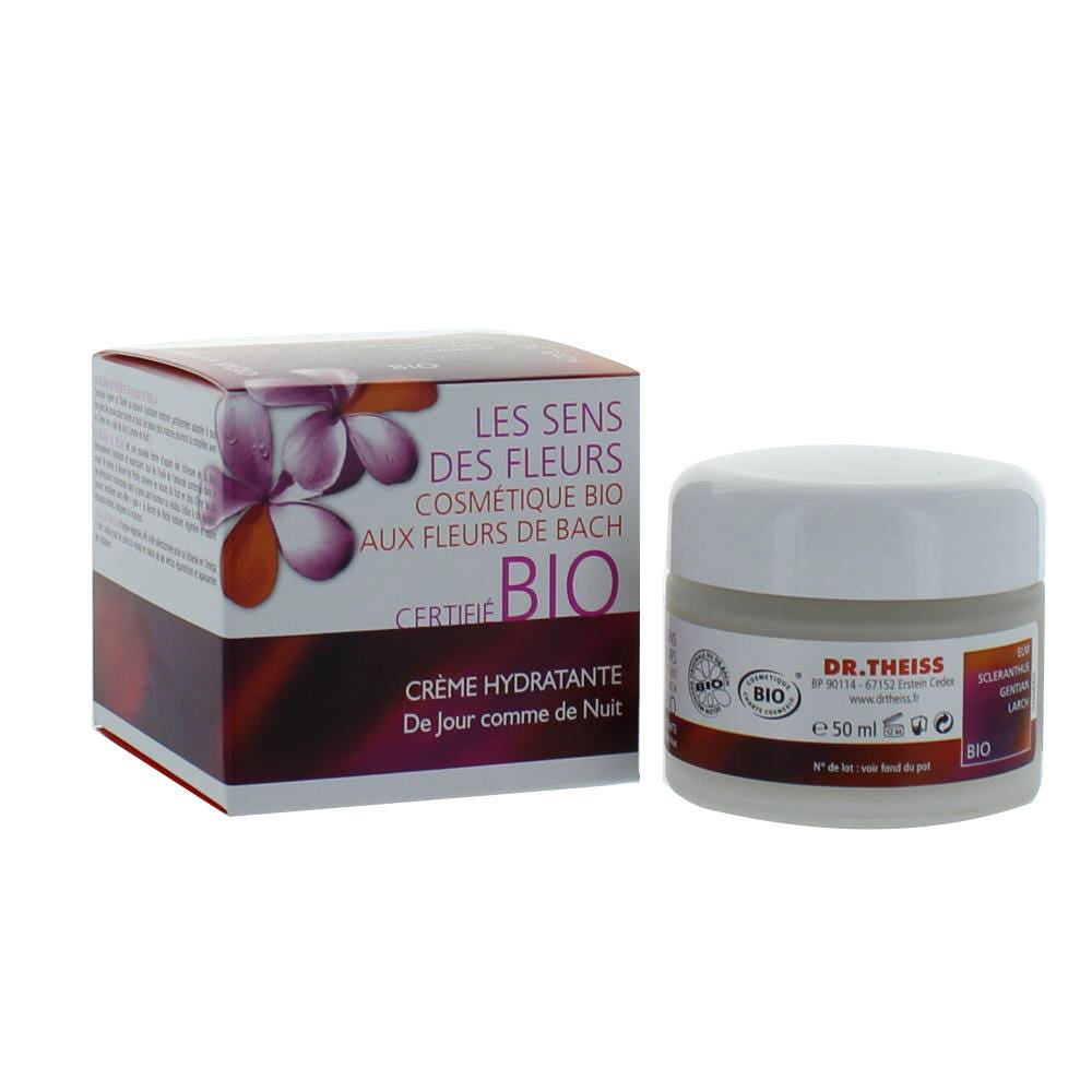 Dr. Theiss Naturwaren Creme Hydratante De Jour Comme De Nuit Les Sens Des Fleurs Dr. Theiss 50ml
