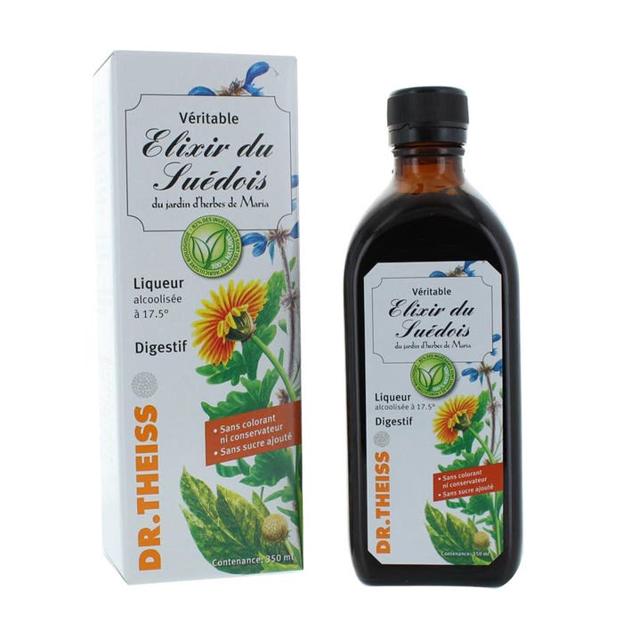 Elixir Du Suedois Bio - Liqueur 20° 350ml Dr. Theiss Naturwaren