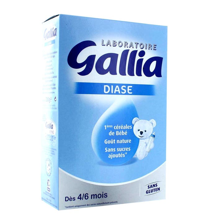 Gallia Diase Cereales 4m 200 g