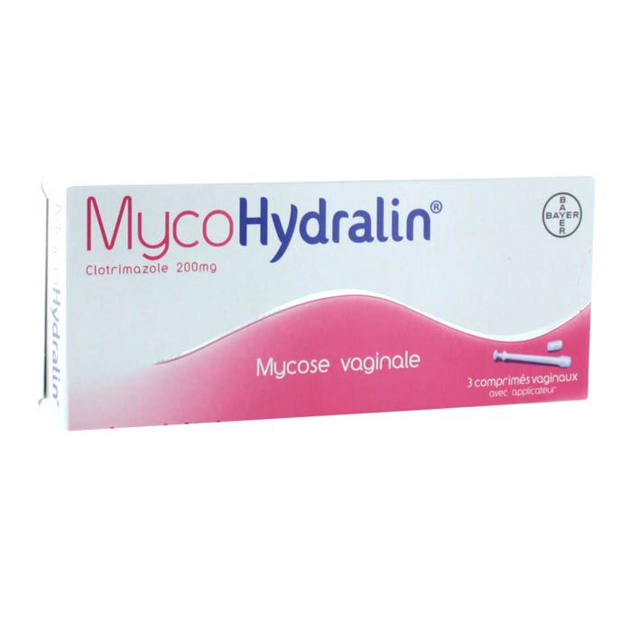 Hydralin Mycohydralin Comprimes Vaginaux X3
