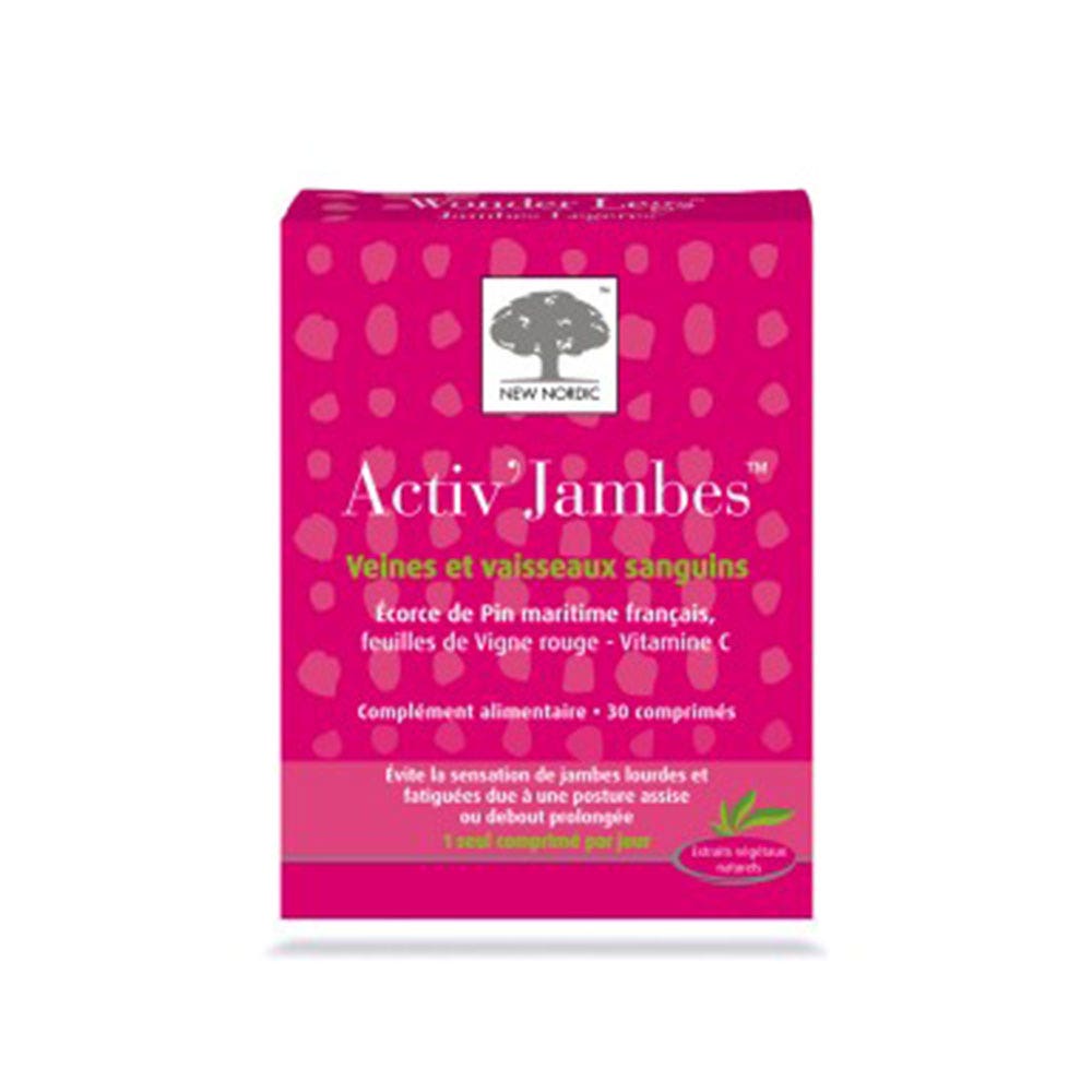 New Nordic Activ Jambes 30 Comprimes