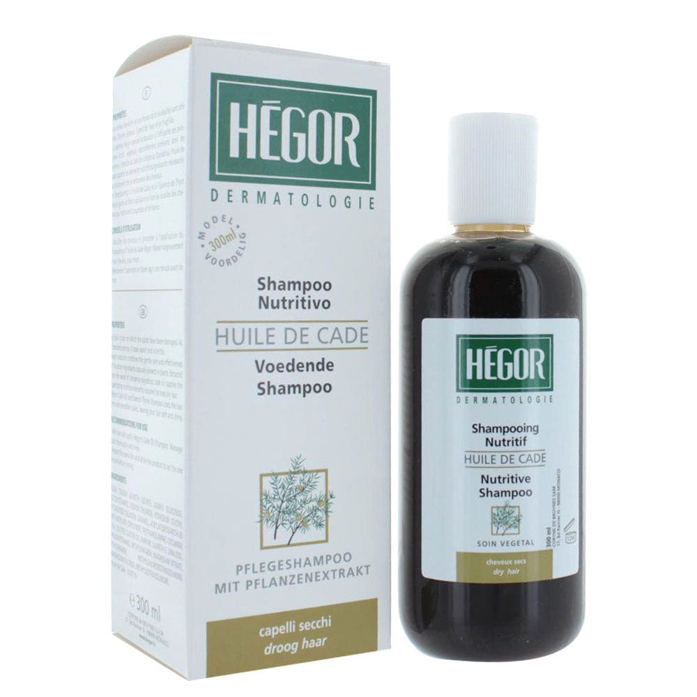 Hegor Shampooing Nutritif A L'huile De Cade 300ml