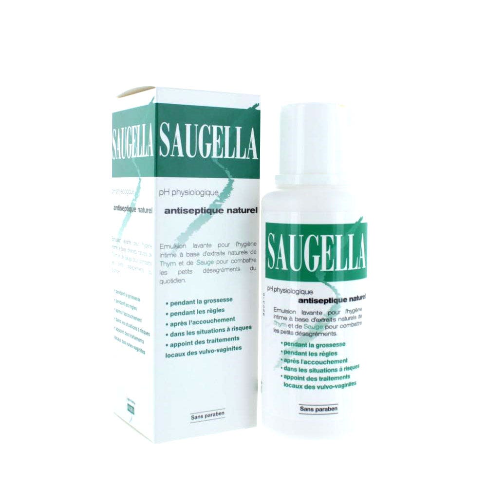 Saugella Antiseptique Soin Lavant Intime Naturel 250ml