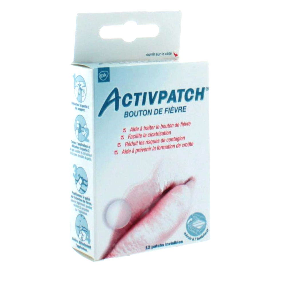 Alloga Nhs Bouton De Fievre 12 Patchs