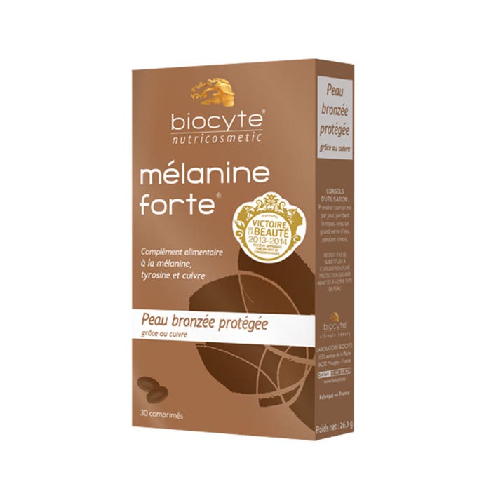 Biocyte Melanine Forte 30 Comprimes