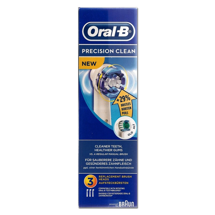 Oral-B Precision Clean Brossette Avec CleanMaximiser x3