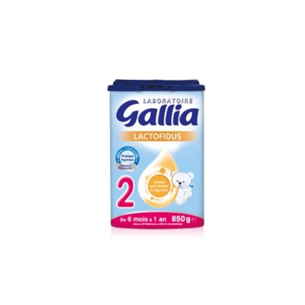 Gallia Lactofidus 2 Lait En Poudre 900 g