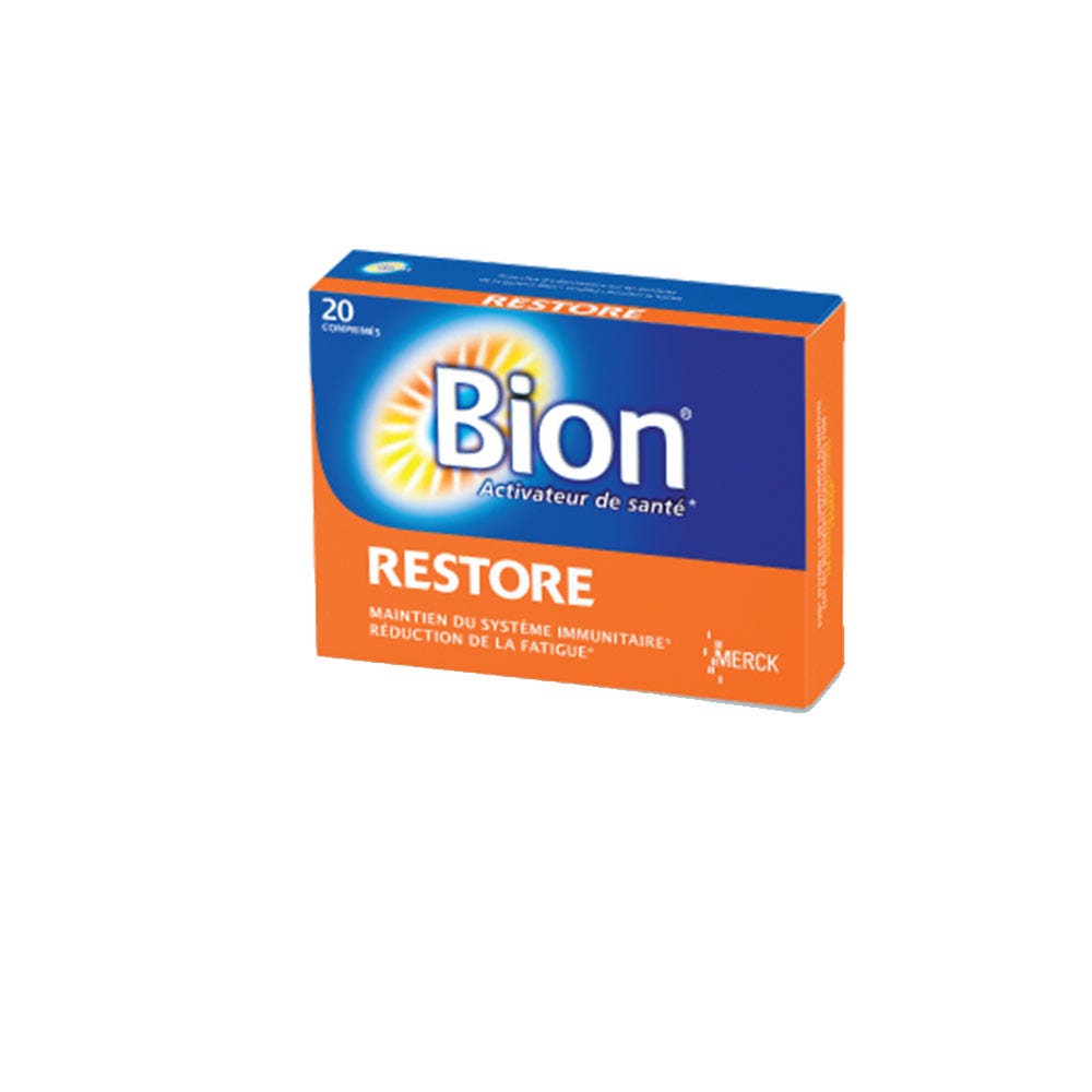 Bion3 Restore Energie Et Forme 20 Comprimes Bion