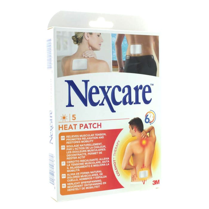 Coldhot Heat Patch X5 Nexcare