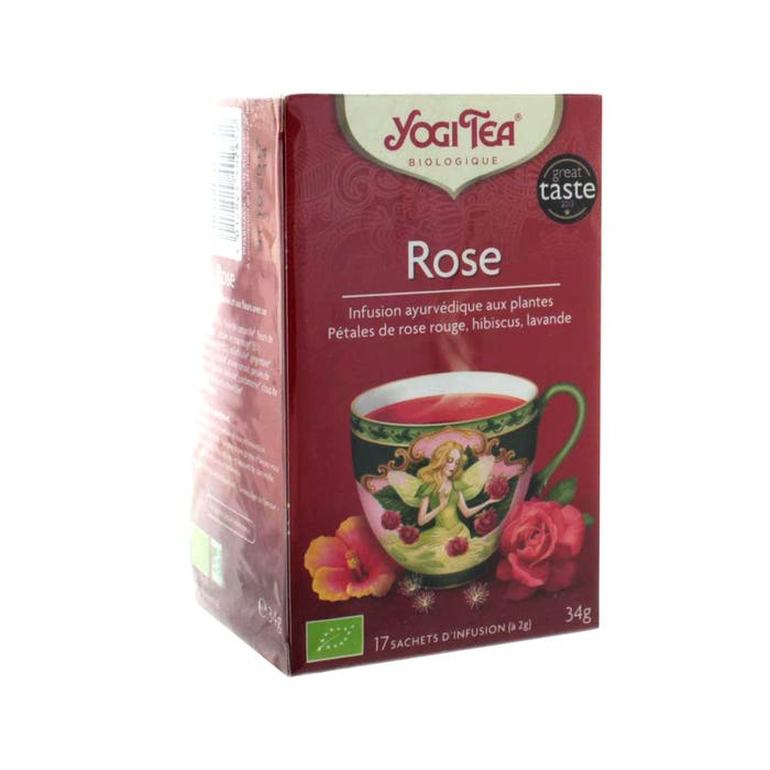 Rose 17 Sachets Yogi Tea