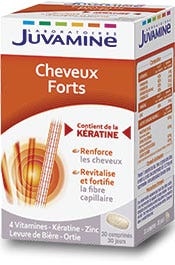 Juvamine Cheveux Forts A La Keratine 30 Comprimes