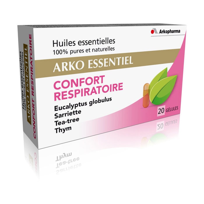 Arkopharma Arko Essentiel Confort Respiratoire 20 Gelules