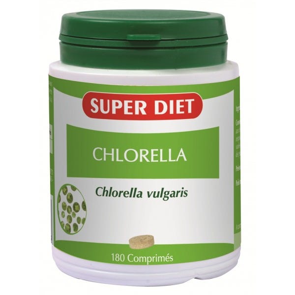 Superdiet Chlorella 180 Comprimes