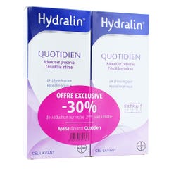 Hydralin Gel Lavant 2 X 400 ml