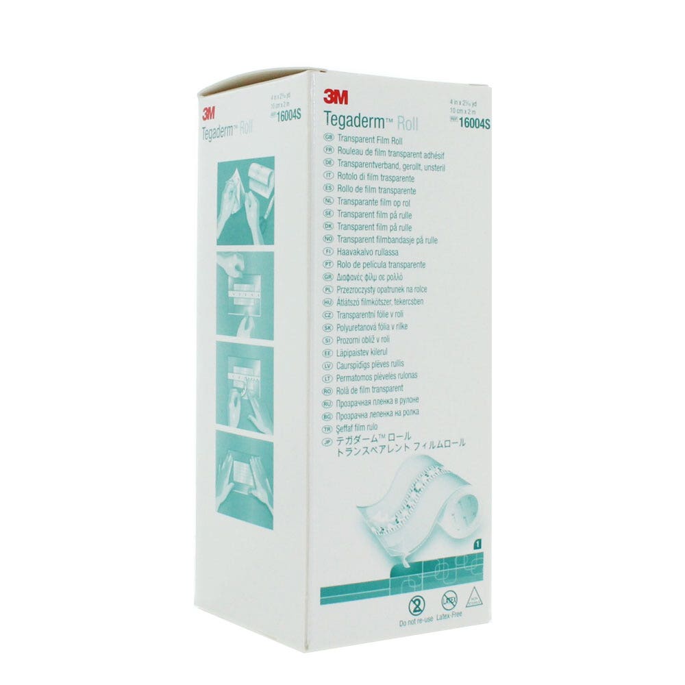 3M Tegaderm Roll Rouleau 10cm X 2m x1