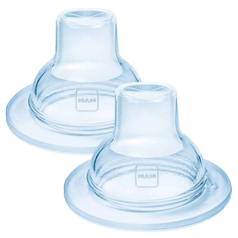 Mam Bec Anti-fuite Pour Biberon En Silicone X2 4 Mois Et Plus