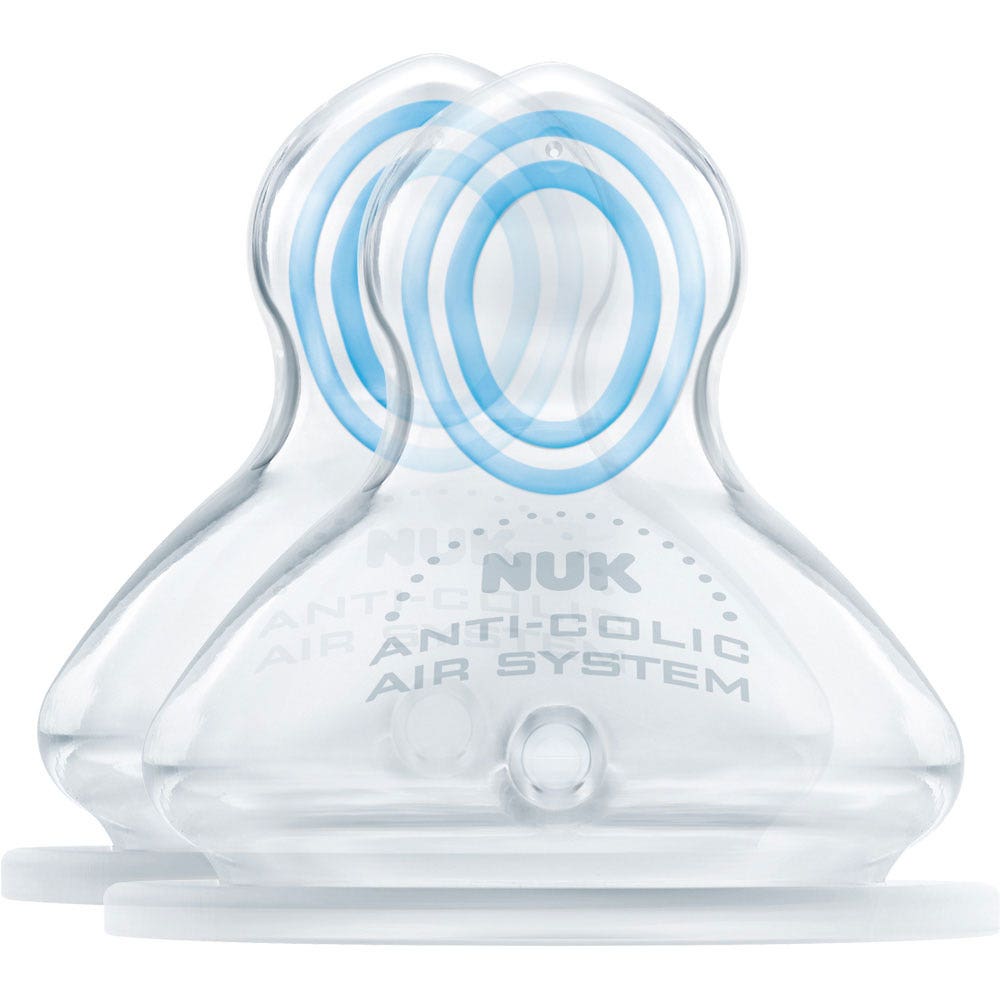 Tétines MAM Air Night Lot De 2 - Silicone, Brille Dans Le Noir, Auto-stérilisable