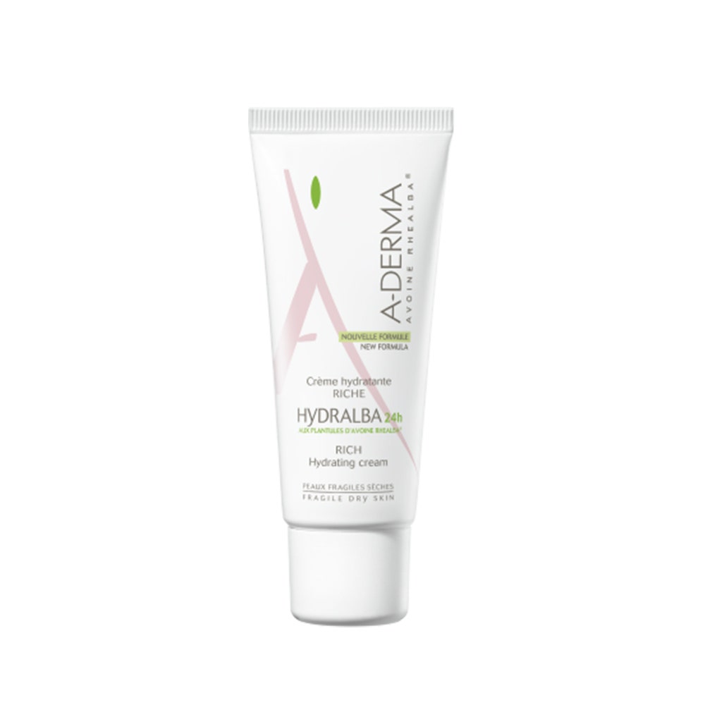 A-Derma Hydralba Creme Hydratante Riche 24h 40ml