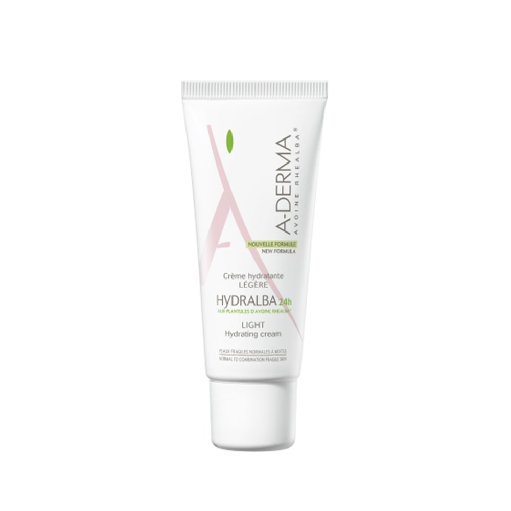 A-Derma Hydralba Creme Hydratante Legere 24h 40ml