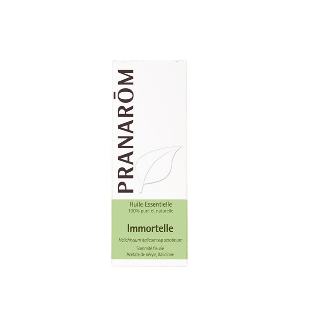 Pranarôm Les Huiles Essentielles Huile Essentielle D'immortelle Hélicryse italienne Sommité fleurie 5ml