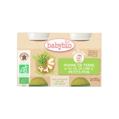 Babybio Petits Pots De Légumes Bio Des 6 Mois 2x130g