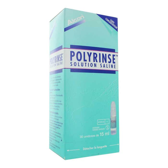 Polyrinse Solution Sterile 30 Doses De 15ml Alcon