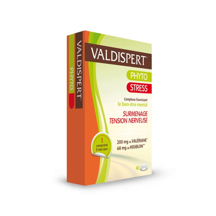 Valdispert Phyto Valeriane + Houblon 40 Comprimes