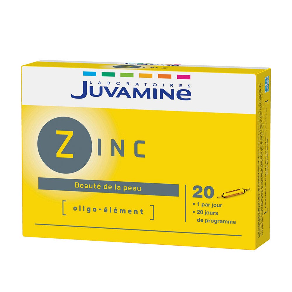 Juvamine Oligo Element Zinc 20 ampoules