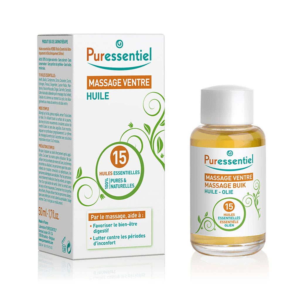 Puressentiel Bien-Être Massage Ventre Aux 15 50ml