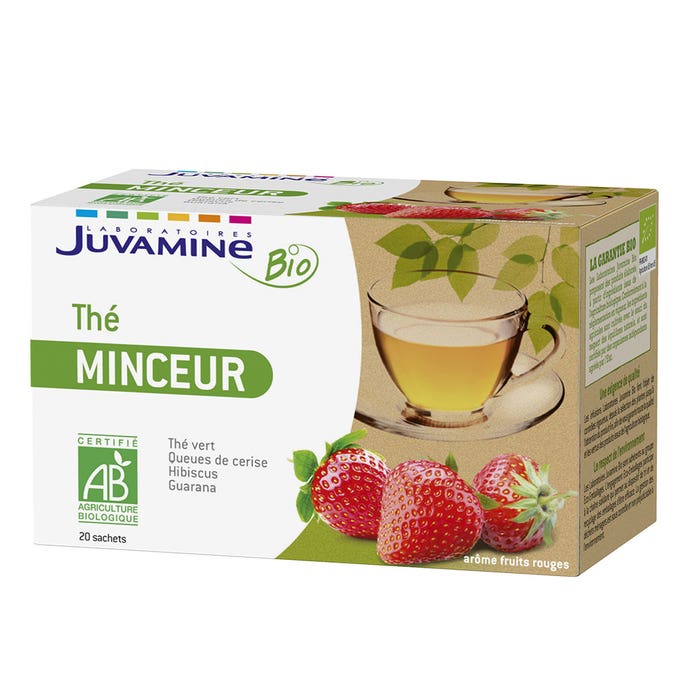 Juvamine Bio The Minceur Fruits Rouges 20 Sachets