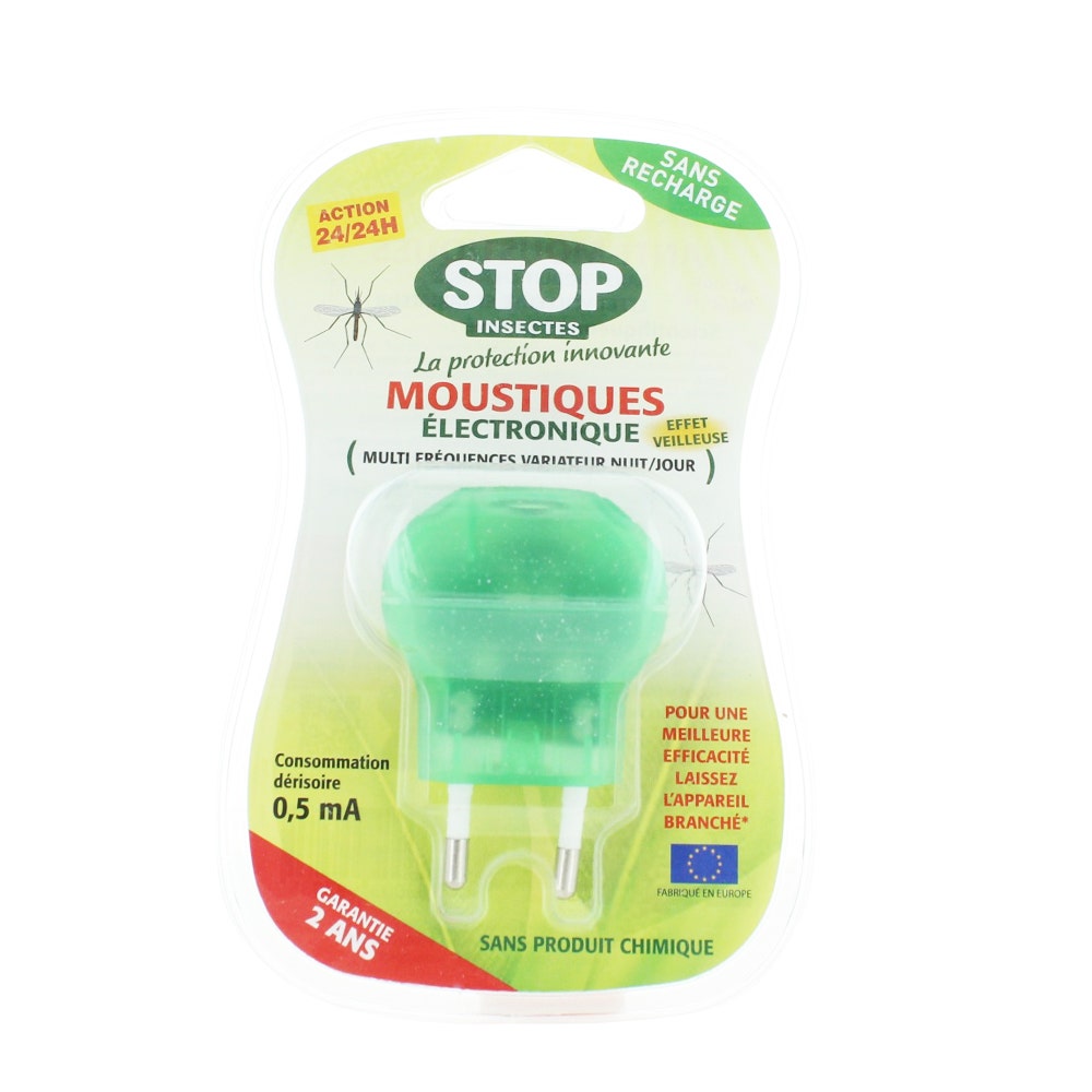 Dgk Stop Insectes Prise Electronique Multi Frequences Anti-moustiques ...