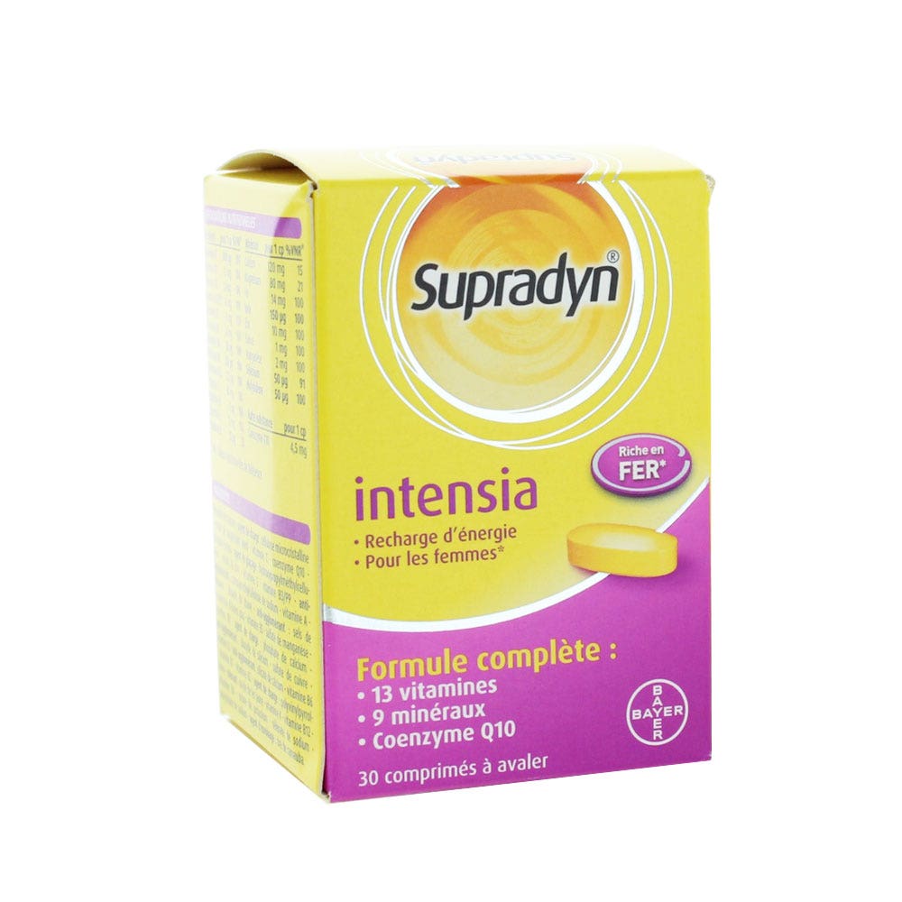 Supradyn Intensia 30 Comprimes