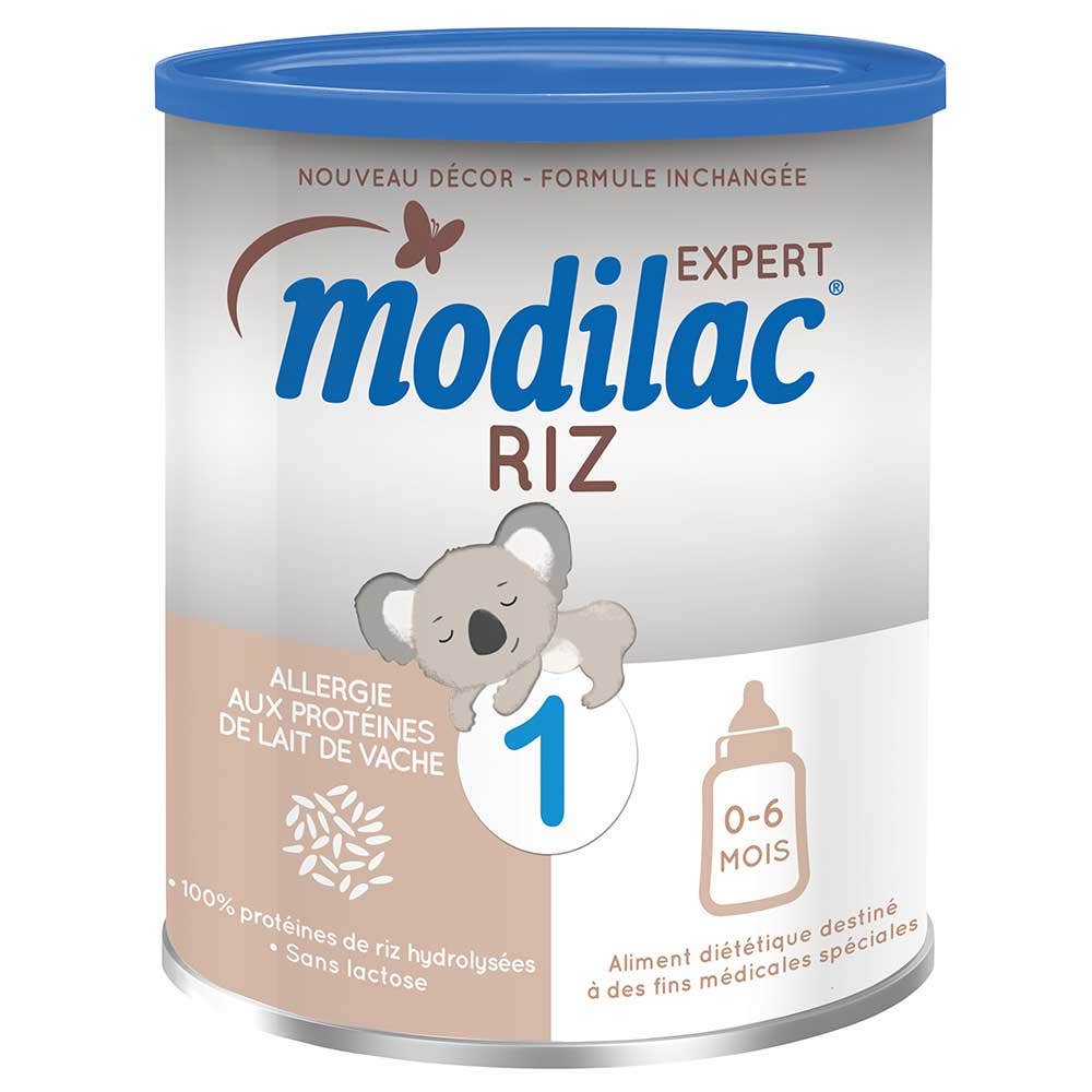 Modilac Expert Riz 1 Lait En Poudre 0-6 Mois 800g