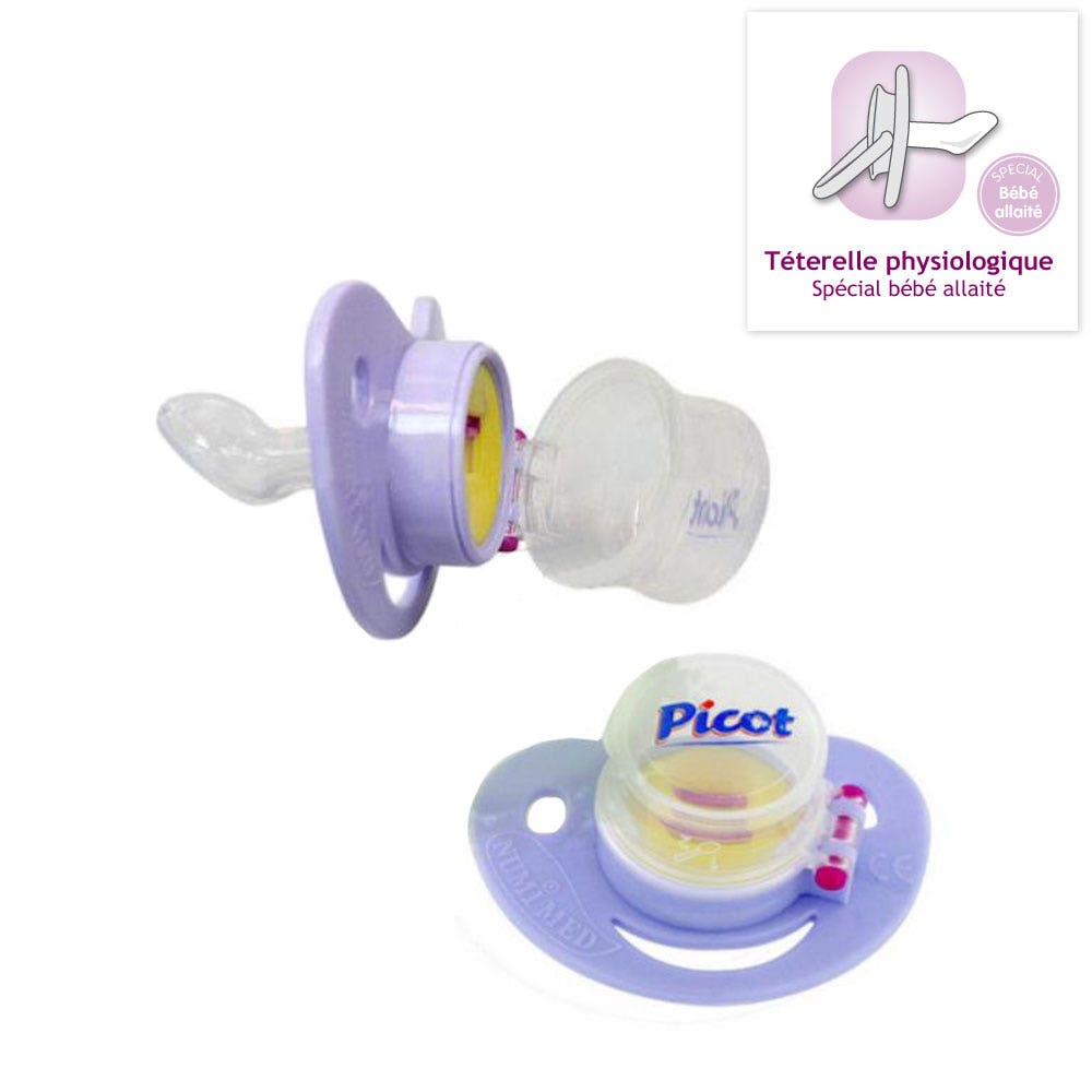 Picot Sucette Doseuse Physiologique En Silicone 0 - 6 Mois