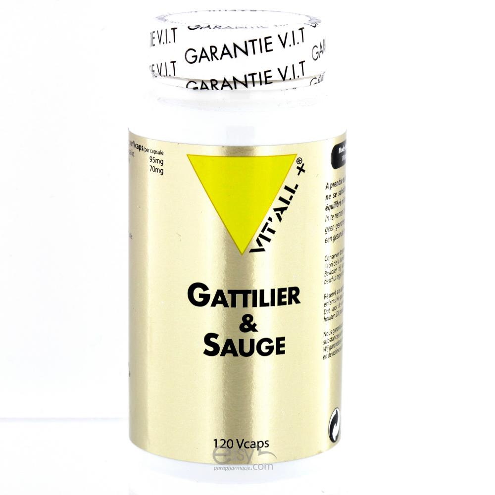 Gattilier & Sauge Sauge 120 Gélules Vit'All+