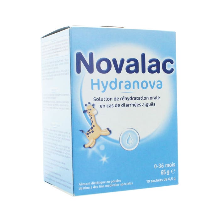 Novalac Hydranova 0-36 Mois Poudre 10 Sachets De 6,5g