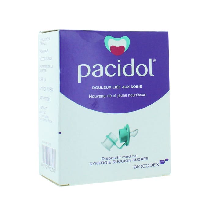 Biocodex Pacidol Dispositif Medical Synergie Succion Sucree