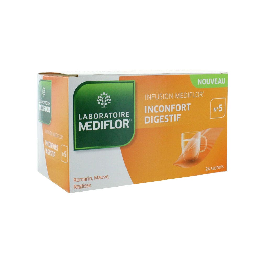 Mediflor Tisane 5 Confort Digestion 24 Sachets