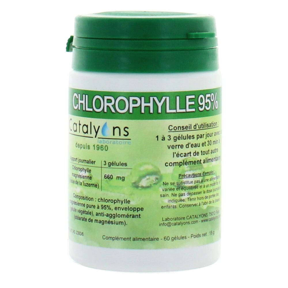 Catalyons Chlorophylle Magnesienne 60 Gelules