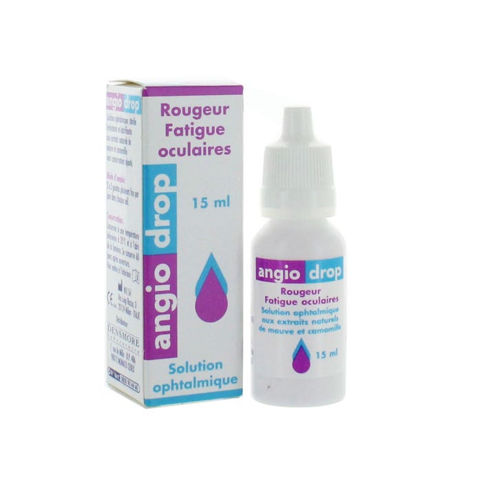 Angiodrop Solution Ophtalmique Sterile 15ml Suveal
