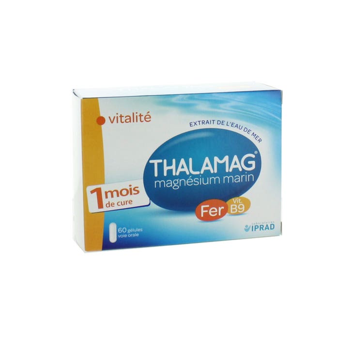 Thalamag Fer B9 Vitalite 60 Gelules