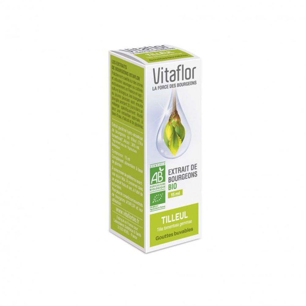 Vitaflor Extrait De Bourgeon De Tilleul Bio 15ml