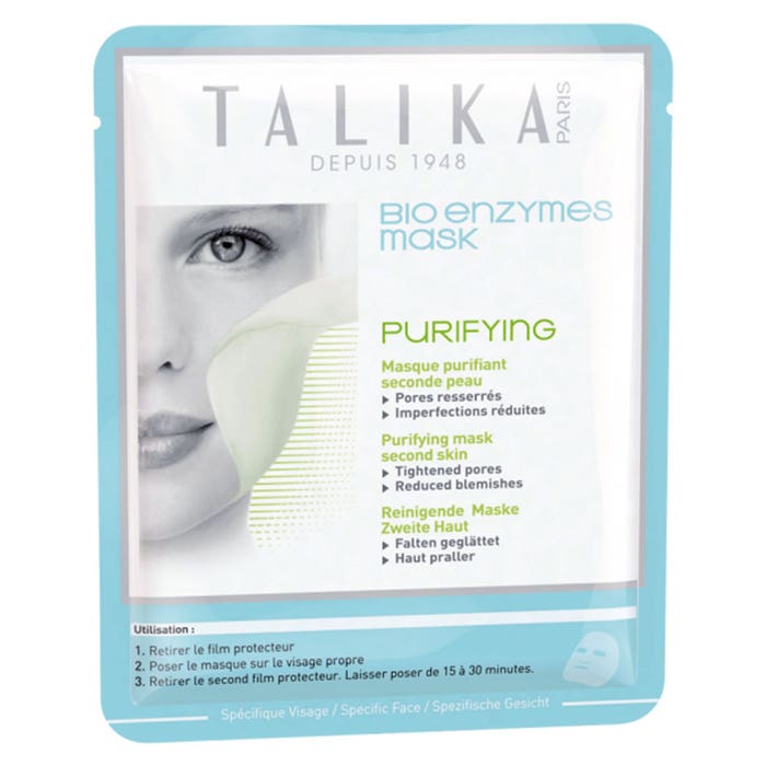 Enzymes Mask Purifiant Masque Seconde Peau 20 g Talika