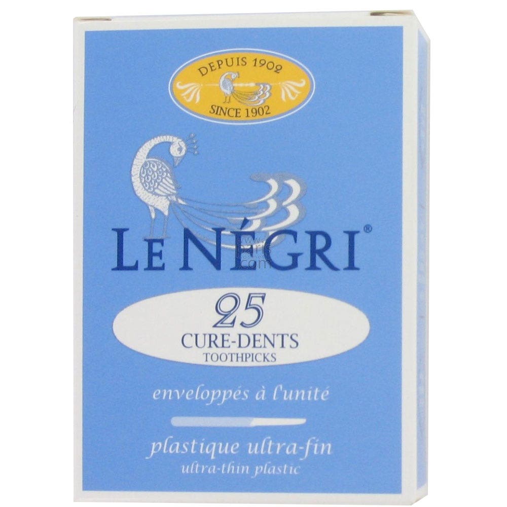 Le Negri Cure-dents Plastique Emballes X25