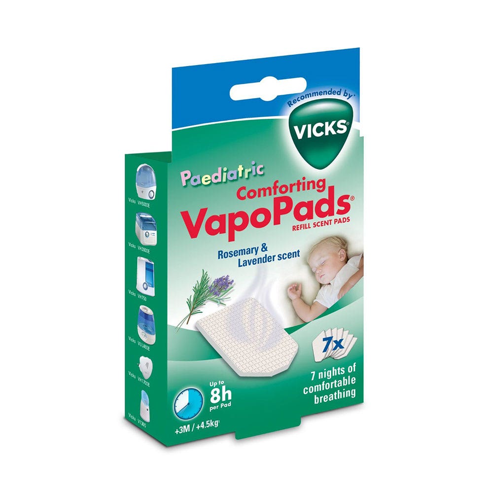 Vicks Vbr7 Recharge Vapopads Vapeur Lavande Et Romarin x7