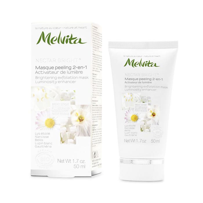 Nectar Bright Masque Peeling 2 En 1 - 50ml Melvita